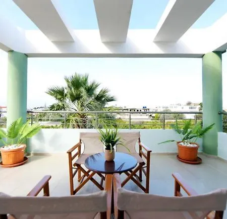 Elli Garden View - Spacious Fully Equipped Apartment Kremasti  Exterior photo