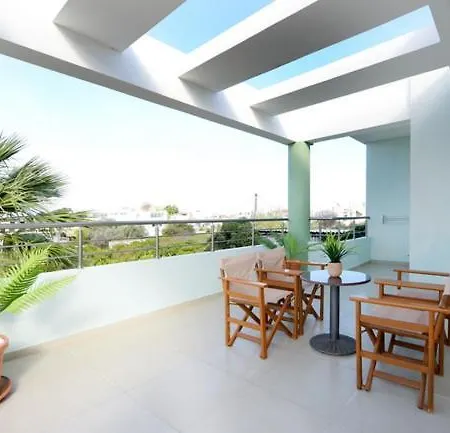 Elli Garden View - Spacious Fully Equipped Apartment Kremasti  Exterior photo